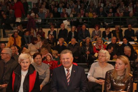 STOLETJE NAVDIHA 50. božično novoletni koncert Godbe Cerknica 01 Foto Ljubo Vukelič